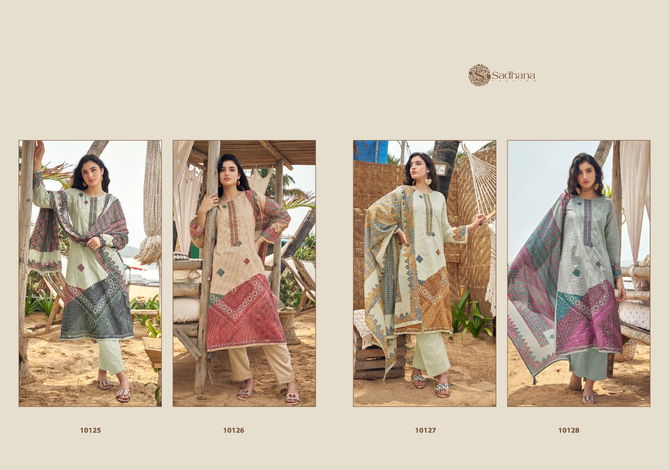 Seher By Sadhana Muslin Silk Digital printed Designer Salwar Suits Wholesale Shop In Surat